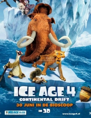 دانلود انیمیشن عصر یخبندان 4 - Ice Age 4: Continental Drift 2012